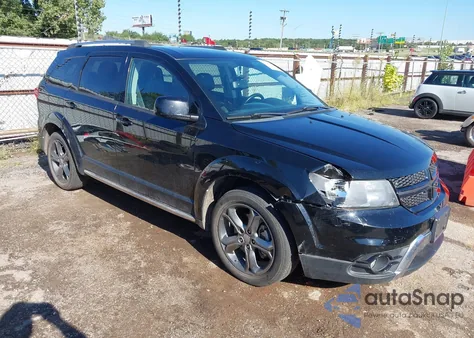 2017 Dodge Journey Crossroad Plus из США, поврежденный, VIN 3C4PDCGG3HT535975